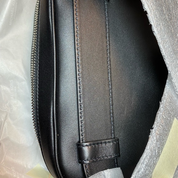 Michael Kors Collection Belt Bag in BLACK - Picture 6 of 13